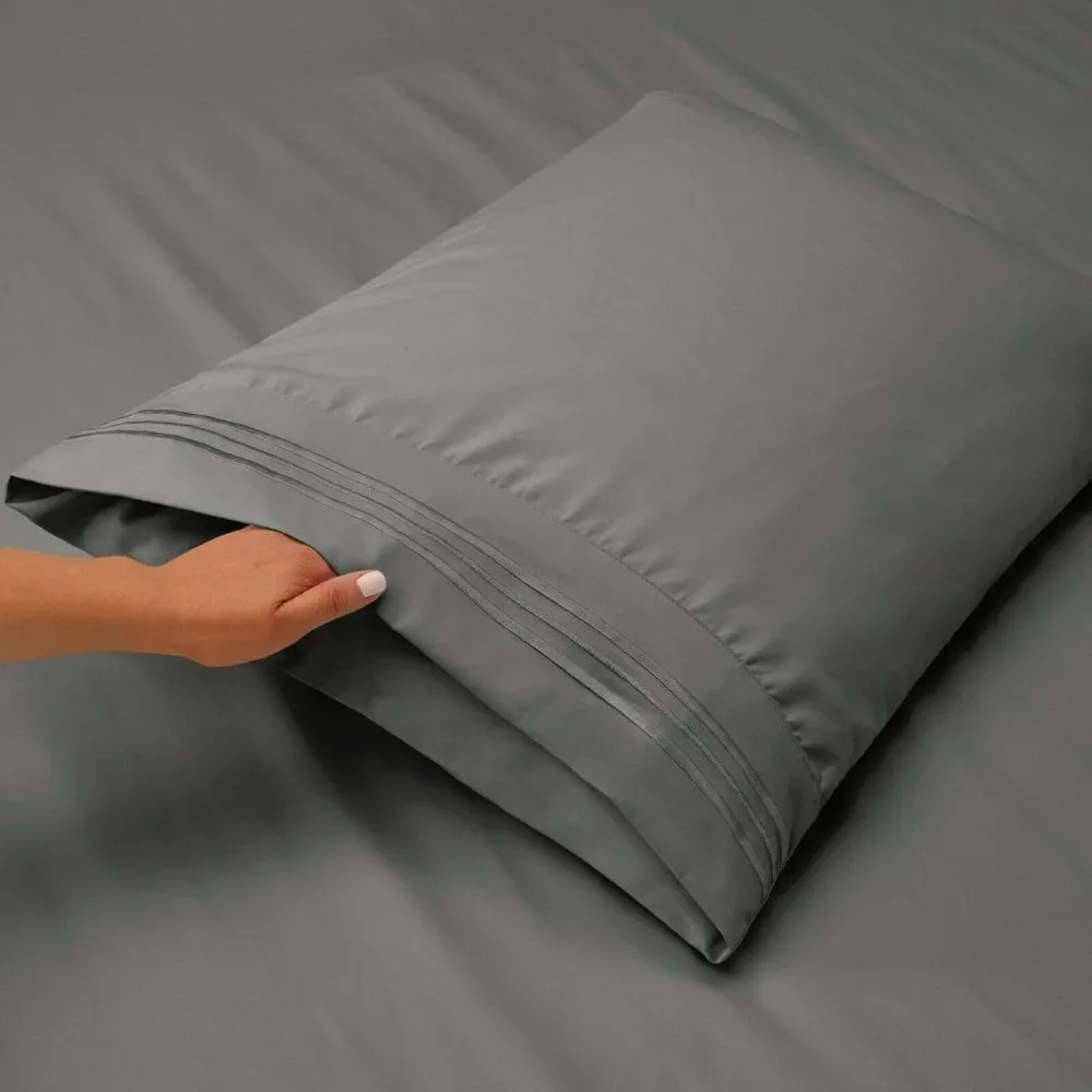 Charcoal Egyptian Comfort Bed Sheets 4 Piece!